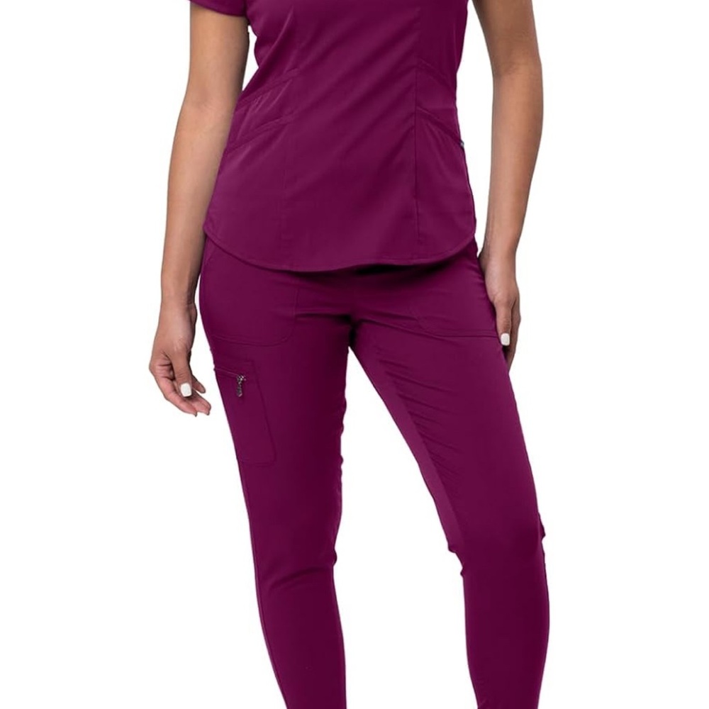 Vibrant Purple Skinny Pants with Stretchy Fit